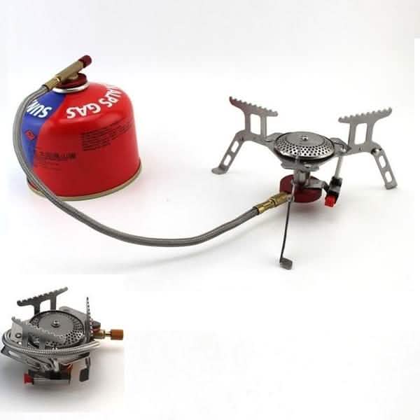 3500W Portable Foldable Outdoor Camping Picnic Gas Burner Steel Stove Sports & Outdoors - DailySale