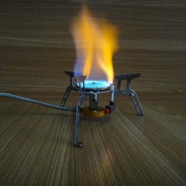 3500W Portable Foldable Outdoor Camping Picnic Gas Burner Steel Stove Sports & Outdoors - DailySale