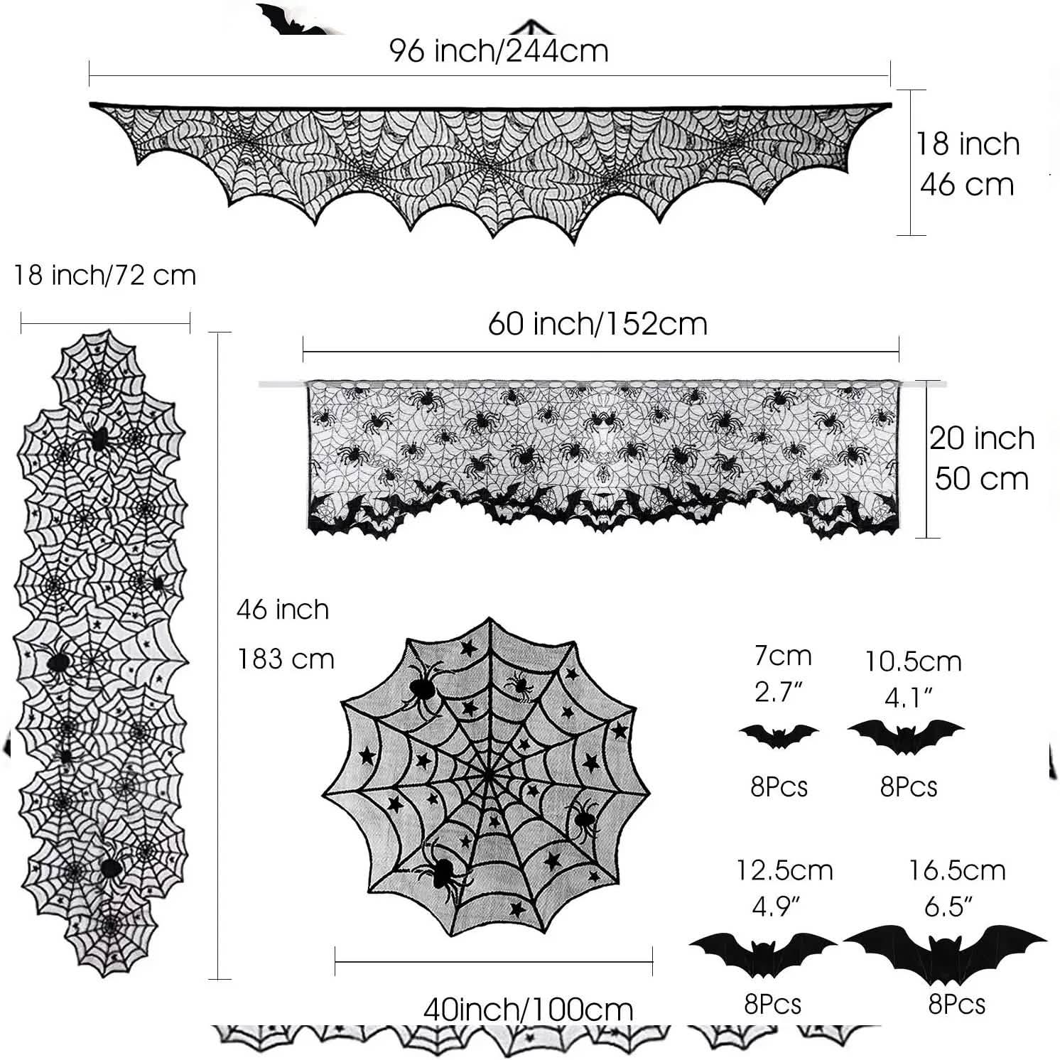 36-Piece Set: Halloween Decoration Set Holiday Decor & Apparel - DailySale