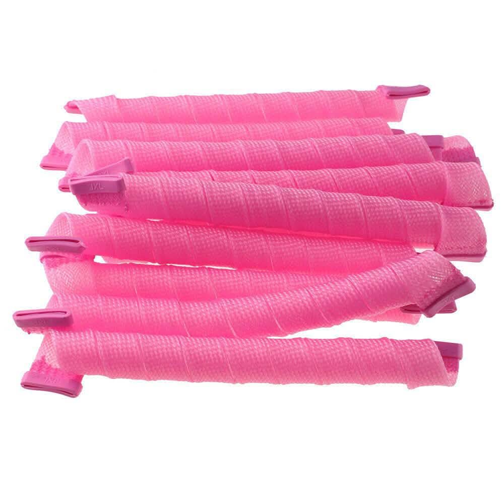 36-Pieces: Elastic DIY Magic Hair Curlers Rollers Curlformers Spiral Ringlet Beauty & Personal Care - DailySale