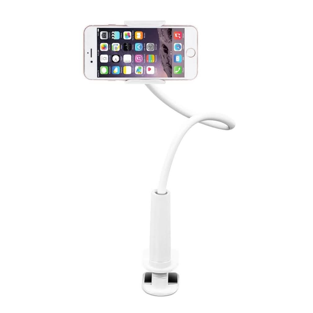 360 Adjustable Universal Gooseneck Smartphone Stand Phones & Accessories White - DailySale