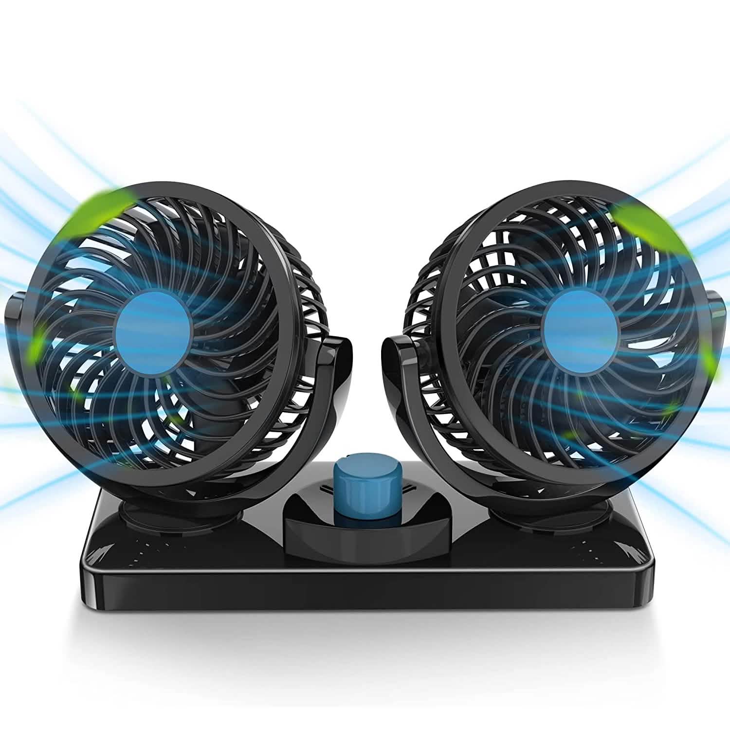 360 Degree Rotatable Car Fan Automotive - DailySale