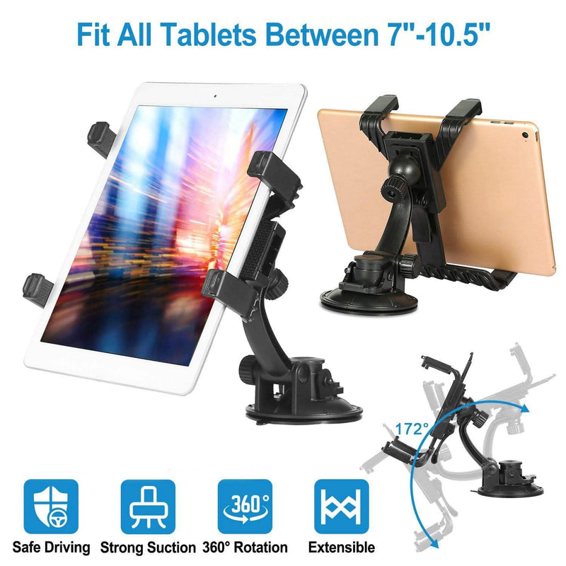 360° Car Windshield Tablet Mount Automotive - DailySale