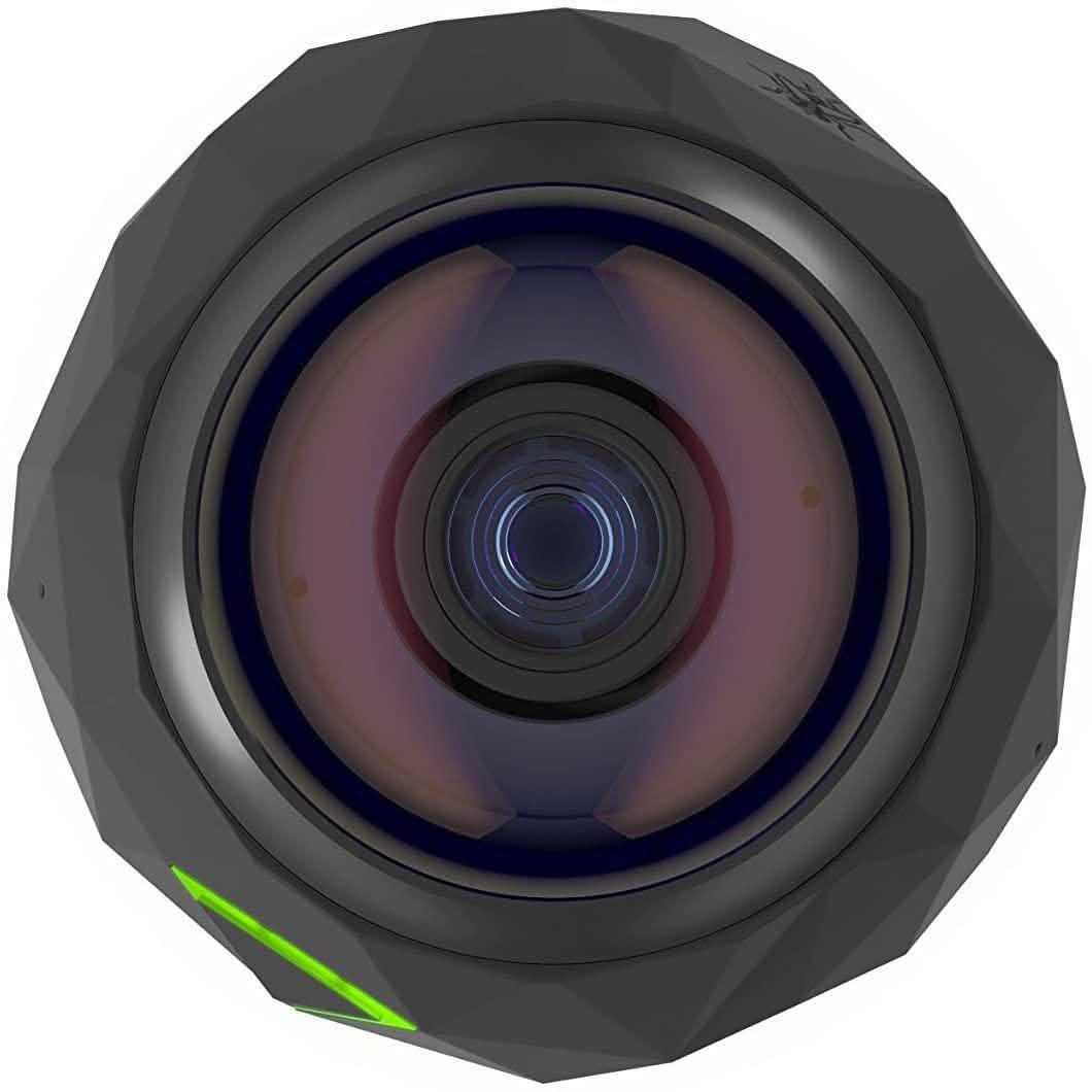 360Fly 4K VR Capable Action Video Camera Professional Camcorder - Black Cameras & Drones - DailySale