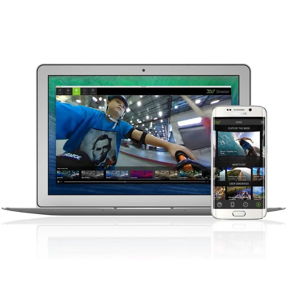 360Fly 4K VR Capable Action Video Camera Professional Camcorder - Black Cameras & Drones - DailySale