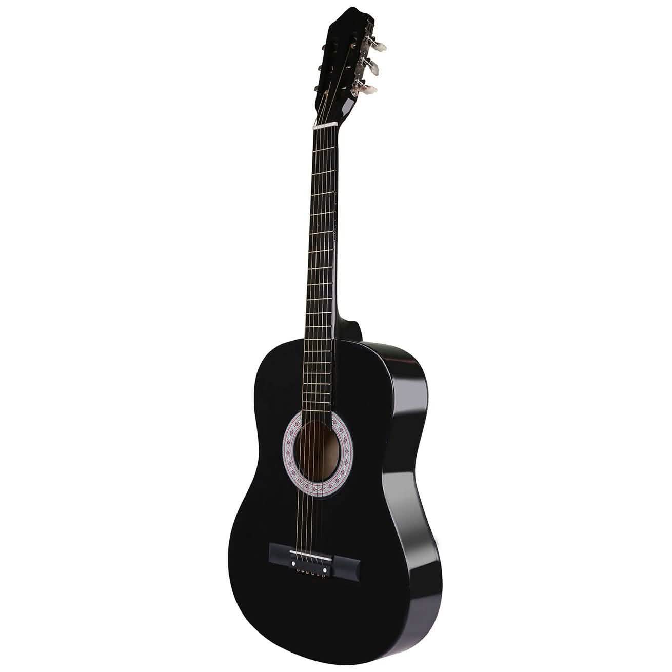 38" Acoustic Beginners Guitar with Guitar Bag Strap Tuner Extra String Toys & Hobbies - DailySale