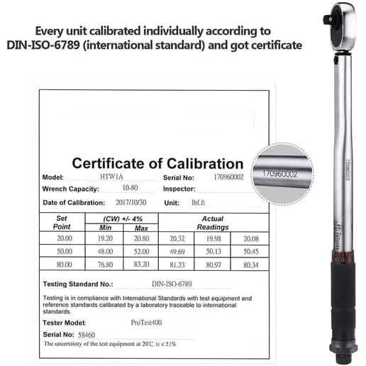3/8 Drive Click Torque Wrench Set-HTW1A Automotive - DailySale