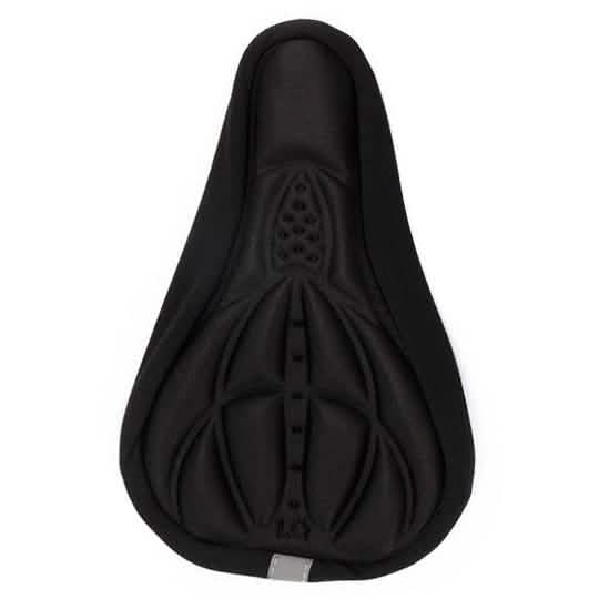 3D Gel Padded Bike Seat Cover Sports & Outdoors Black - DailySale