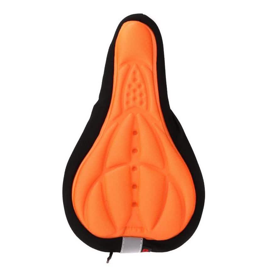 3D Gel Padded Bike Seat Cover Sports & Outdoors Orange - DailySale
