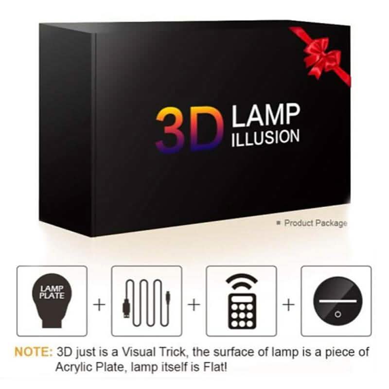 3D LED 7 Color Unicorn Table Lamp Indoor Lighting - DailySale