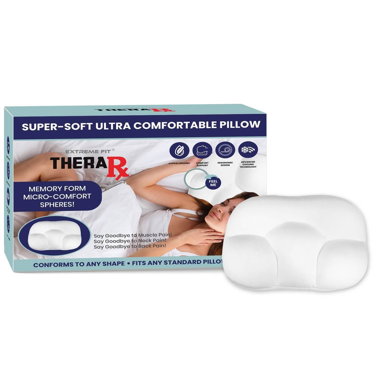 3D Super Soft Ultra Comfortable Cloud Pillow Bedding - DailySale