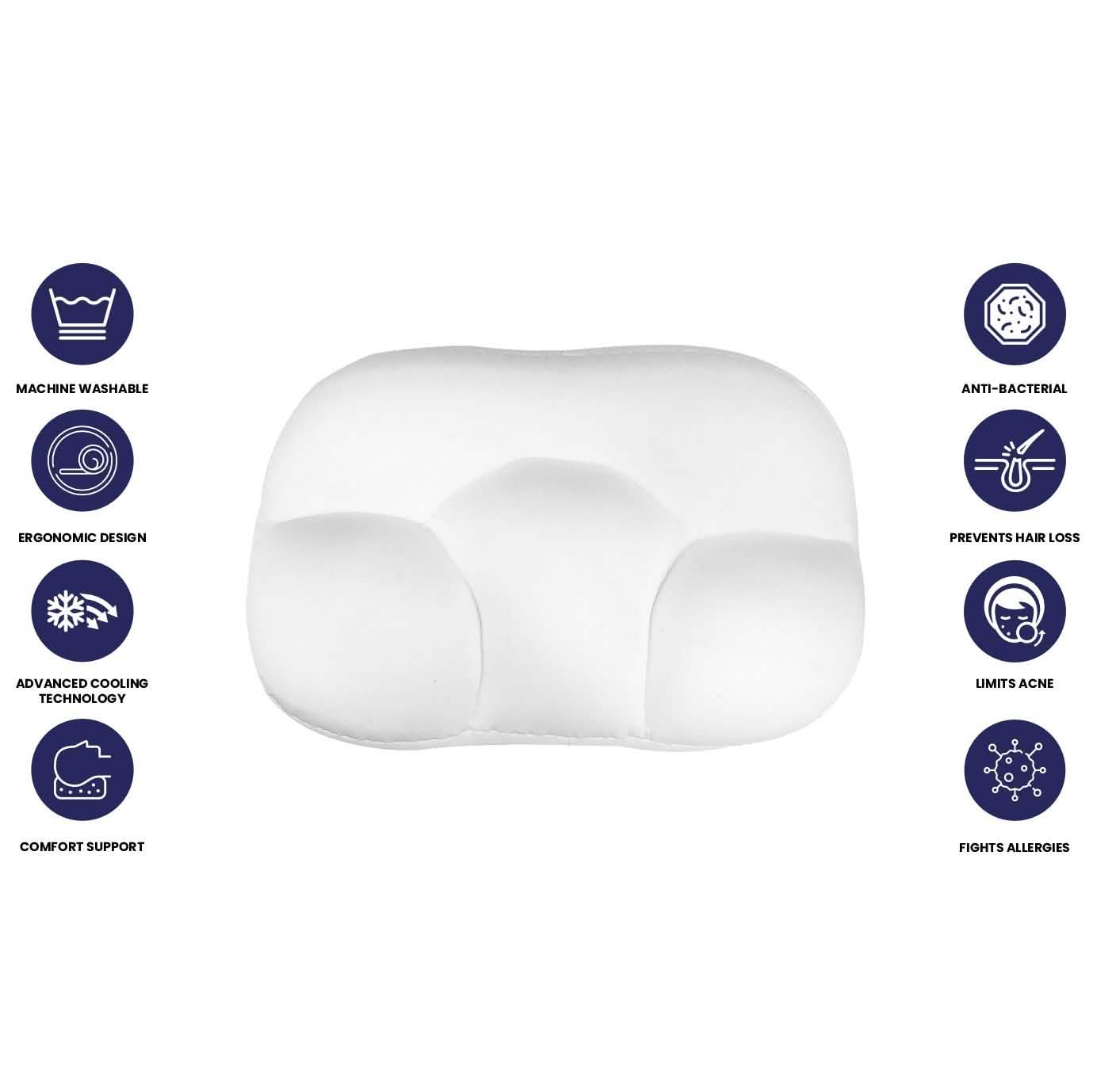 3D Super Soft Ultra Comfortable Cloud Pillow Bedding - DailySale