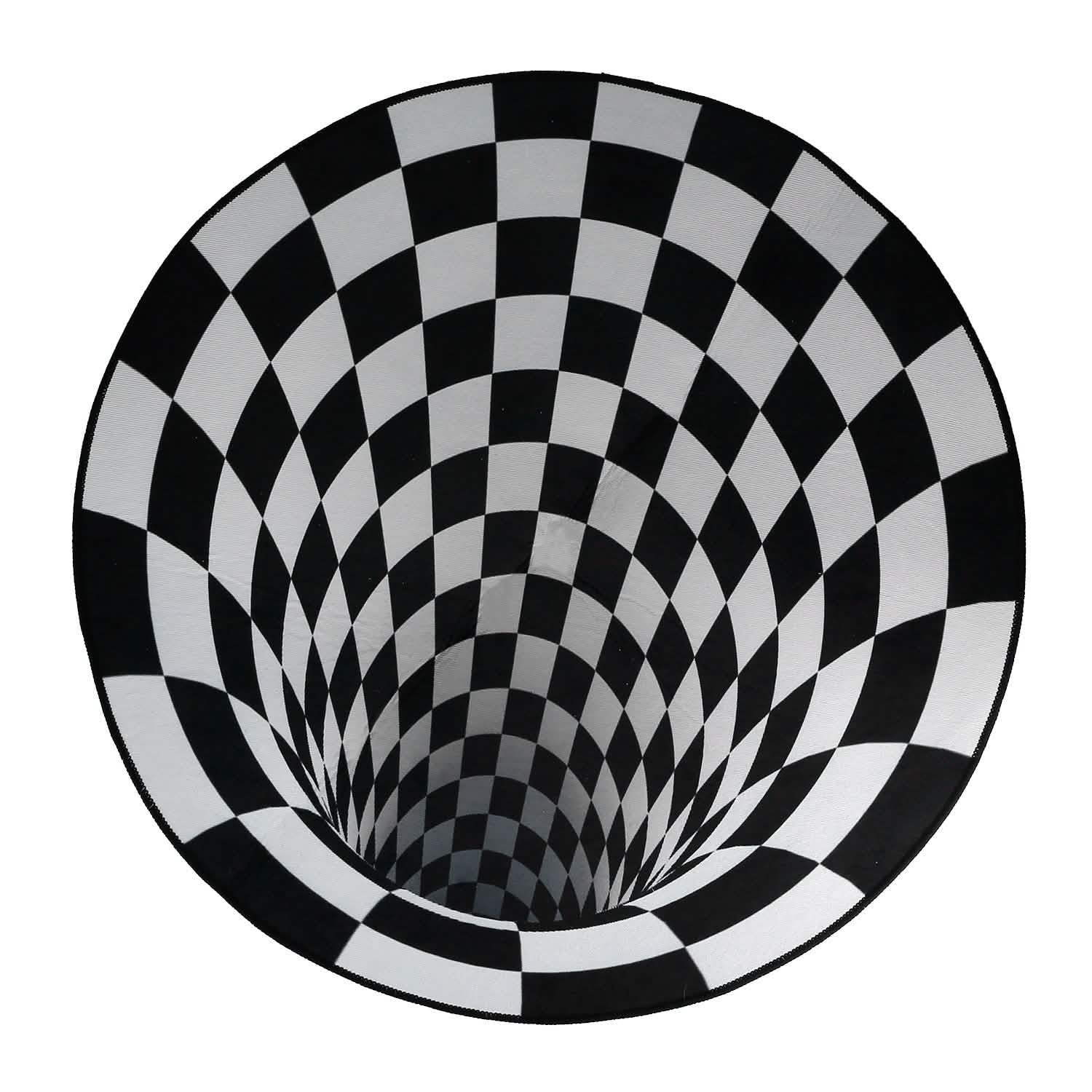 3D Visual Floor Area Anti-Slip Mat Furniture & Decor 80cm - DailySale