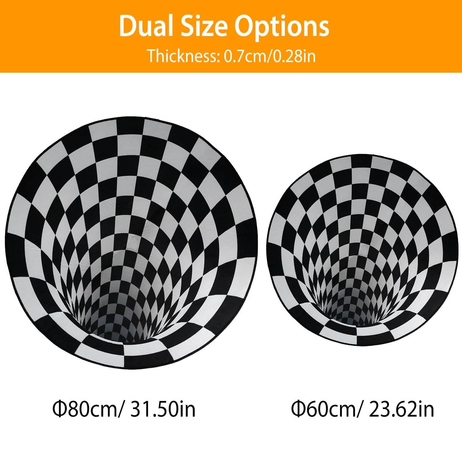 3D Visual Floor Area Anti-Slip Mat Furniture & Decor - DailySale