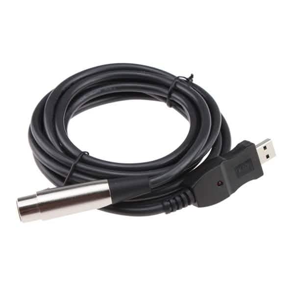 3M USB Male to XLR Female Microphone USB Mic Link Cable Headphones & Audio - DailySale