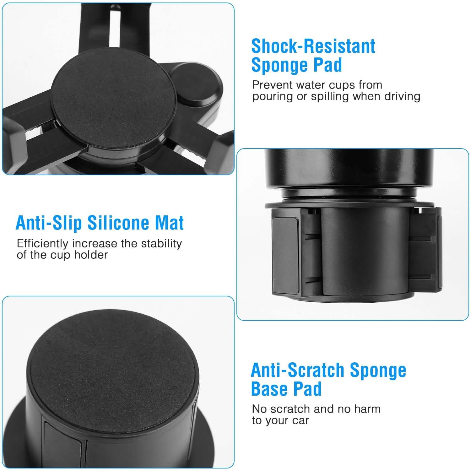 4-in-1 Car Cup Holder Automotive - DailySale