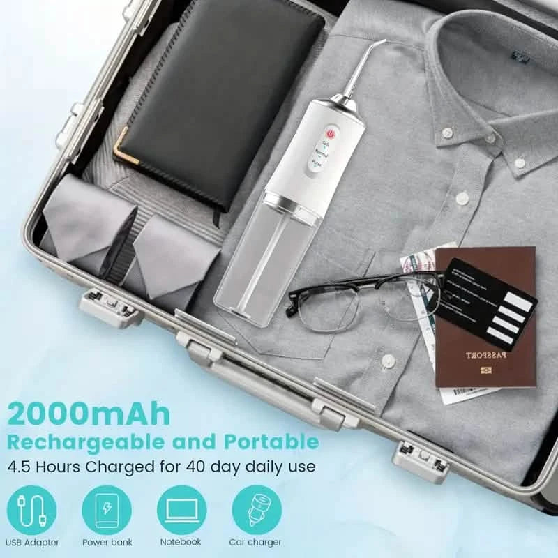 4-in-1 Cordless Water Flossers Oral Irrigator With DIY Mode 4 Jet Tips Beauty & Personal Care - DailySale