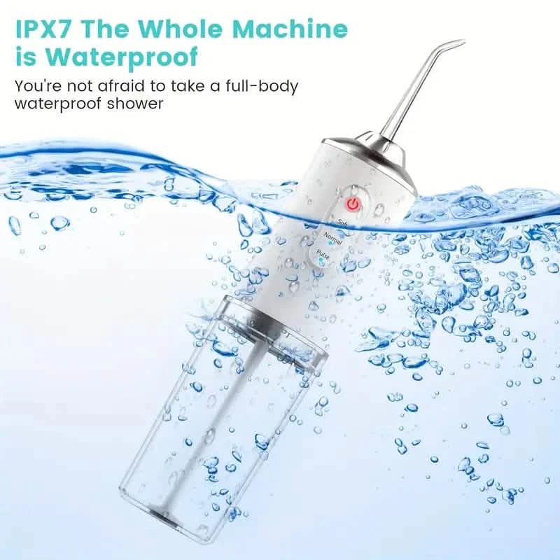 4-in-1 Cordless Water Flossers Oral Irrigator With DIY Mode 4 Jet Tips Beauty & Personal Care - DailySale