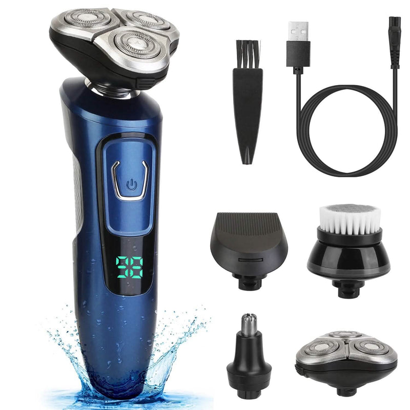 4-In-1 Electric Razor Shaver Rechargeable Cordless Men's Grooming - DailySale
