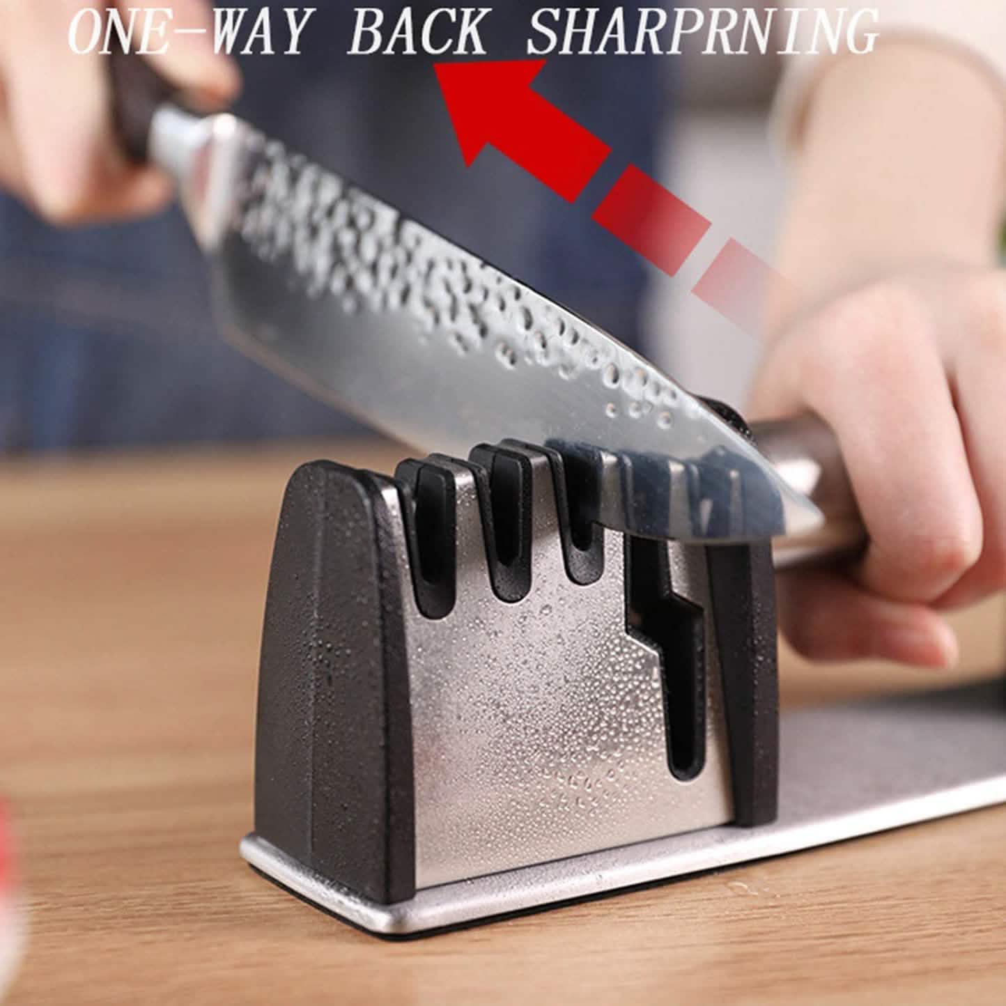 4 in 1 Kitchen Blade and Scissor Sharpening Tool Kitchen Tools & Gadgets - DailySale