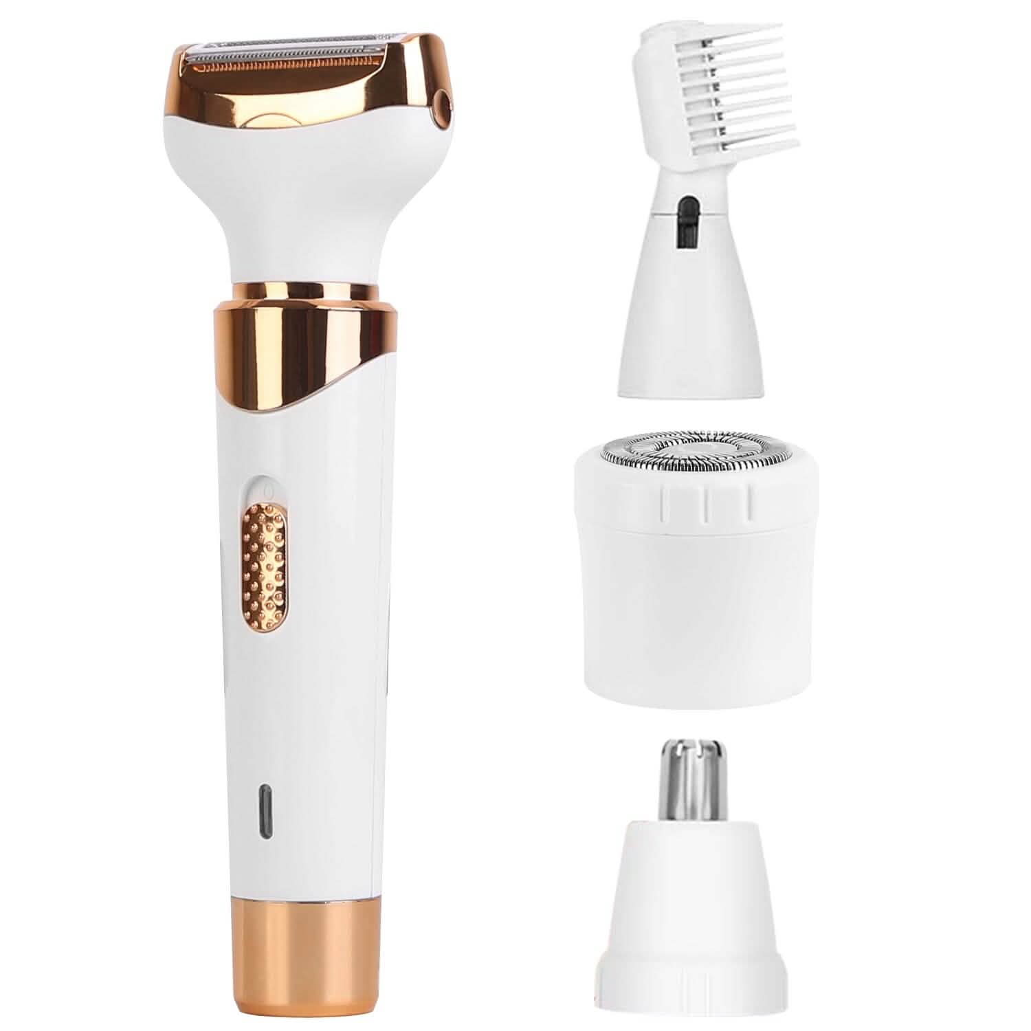 4-in-1 Women Electric Hair Shaver USB Rechargeable Beauty & Personal Care - DailySale
