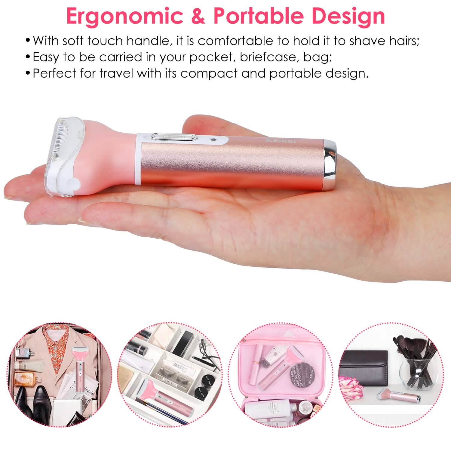 4-in-1 Women Electric Shaver Beauty & Personal Care - DailySale