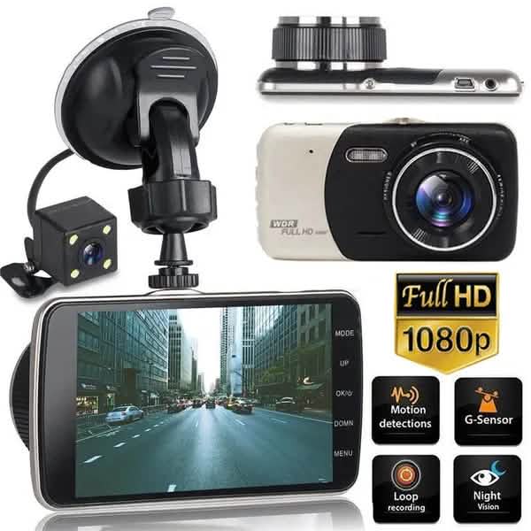 4 Inch FHD Screen Car Camera Car Dash Cam Smart Home & Security - DailySale