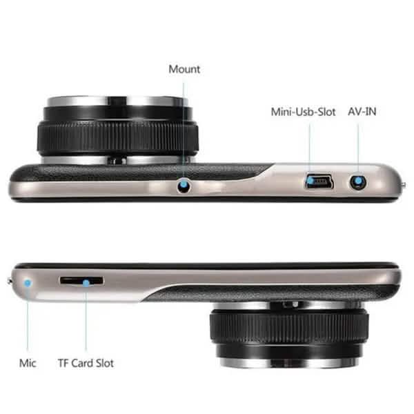 4 Inch FHD Screen Car Camera Car Dash Cam Smart Home & Security - DailySale