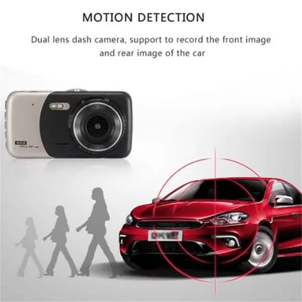 4 Inch FHD Screen Car Camera Car Dash Cam Smart Home & Security - DailySale