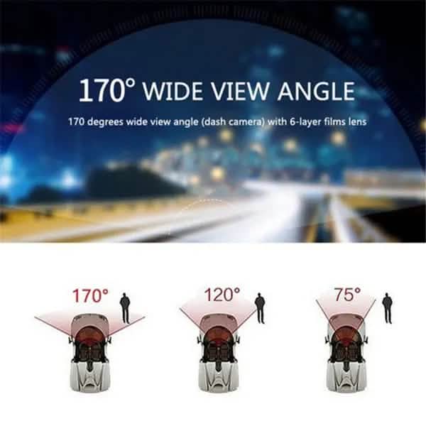 4 Inch FHD Screen Car Camera Car Dash Cam Smart Home & Security - DailySale