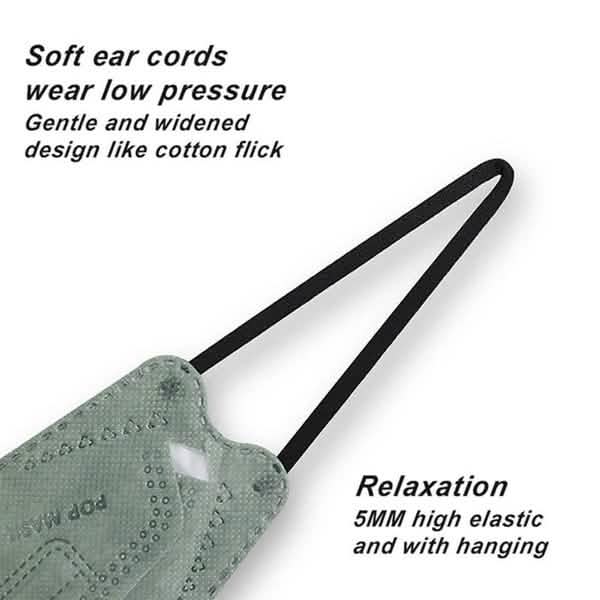 4-layer Cloth Protective Breathable KF94 Mouth Mask Face Masks & PPE - DailySale