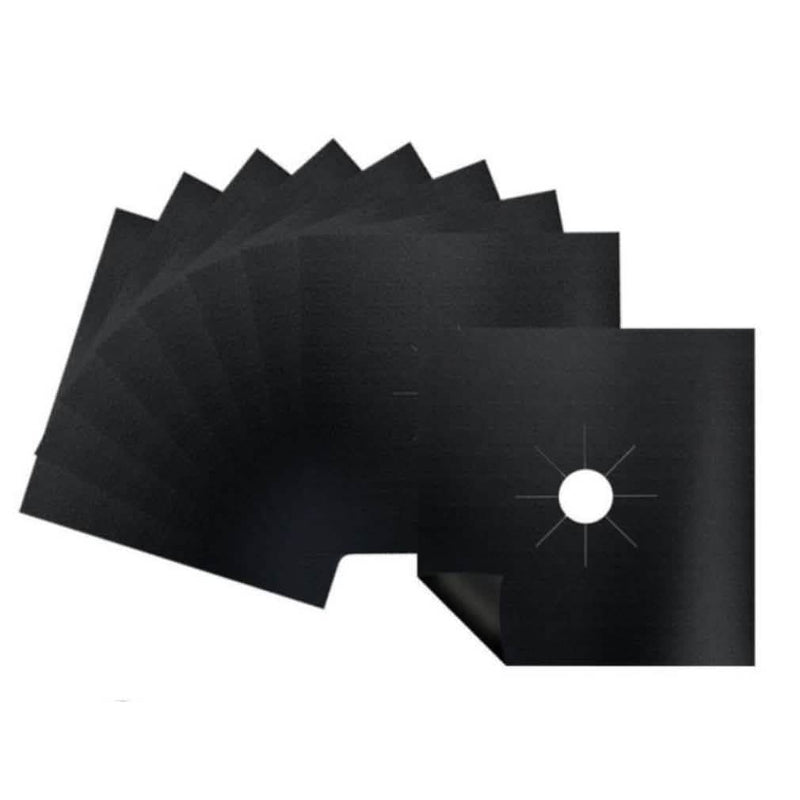4 or 8 Pack: Gas Stove-Top Protector Liners Kitchen Essentials 8 Pack - DailySale