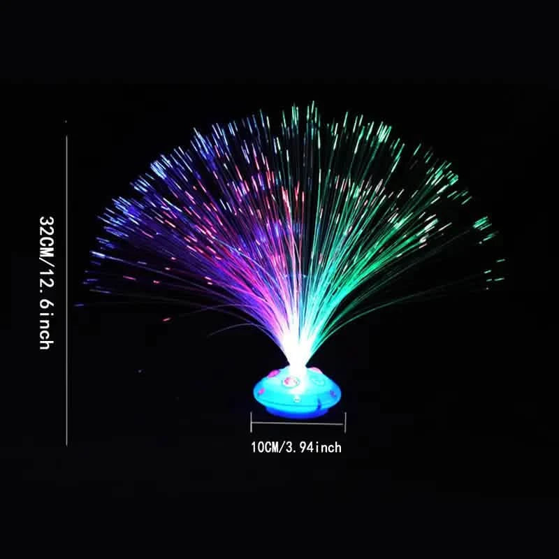4-Pack: 8 Modes LED Fiber Optic Lights Holiday Decor & Apparel - DailySale