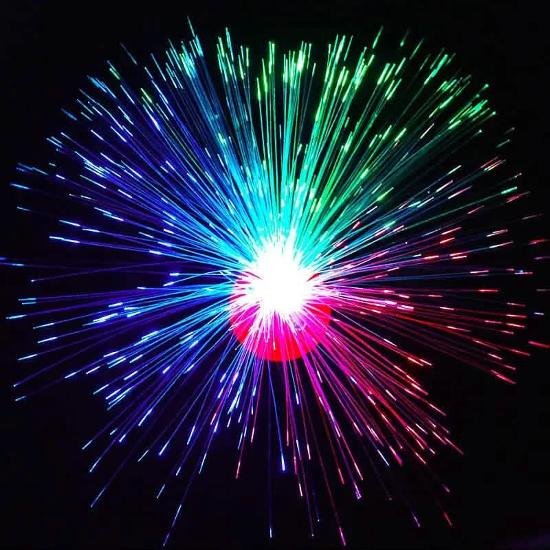 4-Pack: 8 Modes LED Fiber Optic Lights Holiday Decor & Apparel - DailySale