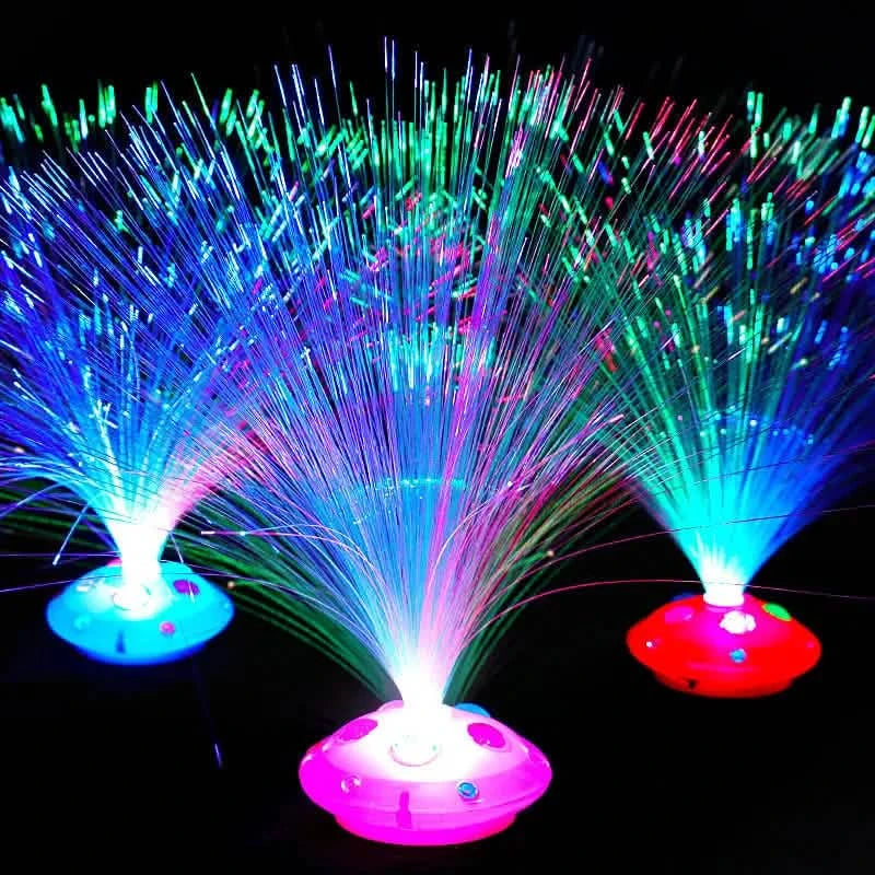 4-Pack: 8 Modes LED Fiber Optic Lights Holiday Decor & Apparel - DailySale