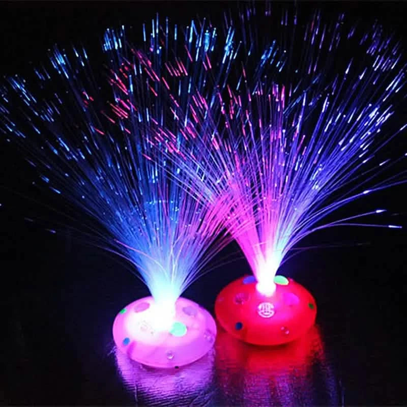 4-Pack: 8 Modes LED Fiber Optic Lights Holiday Decor & Apparel - DailySale