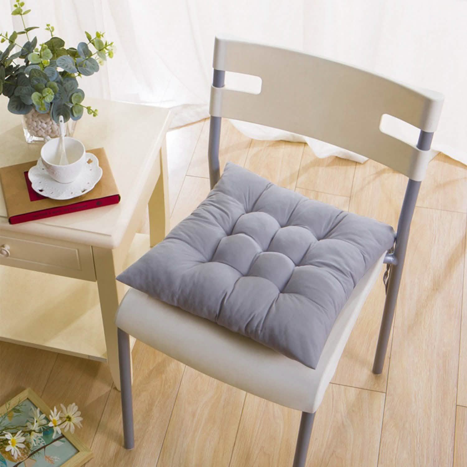 4-Pack: Chair Cushion Pads Pillow Furniture & Decor - DailySale