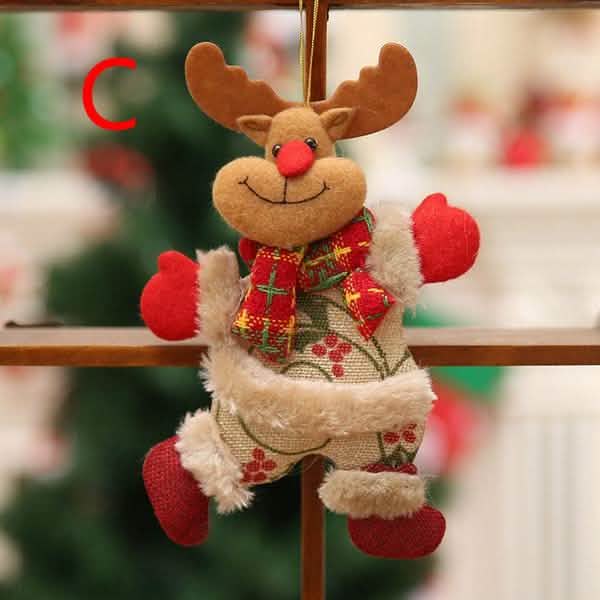 4-Pack: Christmas Doll Pendant Gifts Holiday Decor & Apparel - DailySale