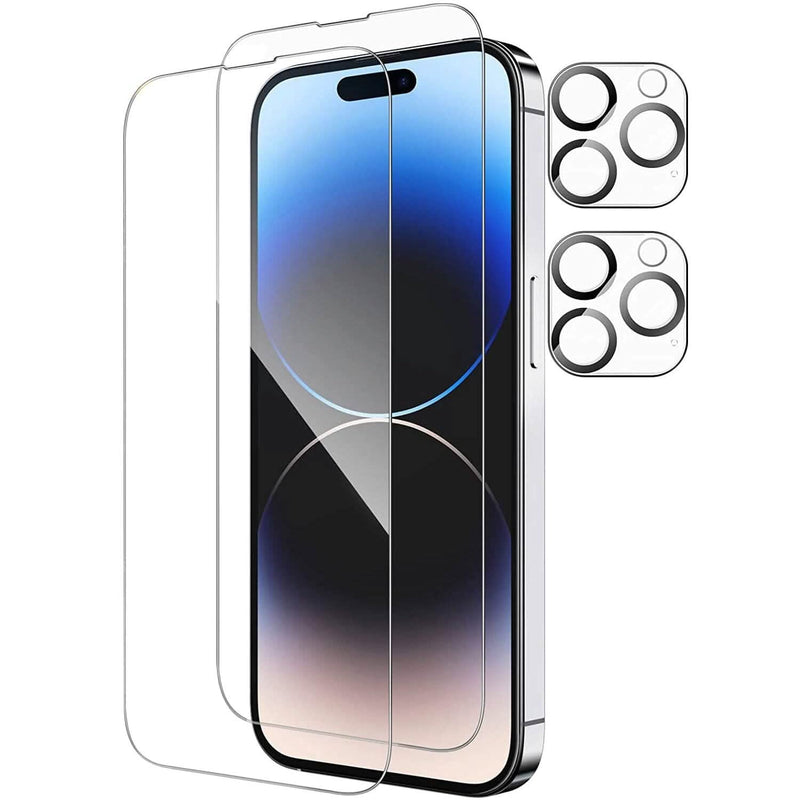 4-Pack: Clear Screen and Camera Lens Protector Set Mobile Accessories - DailySale