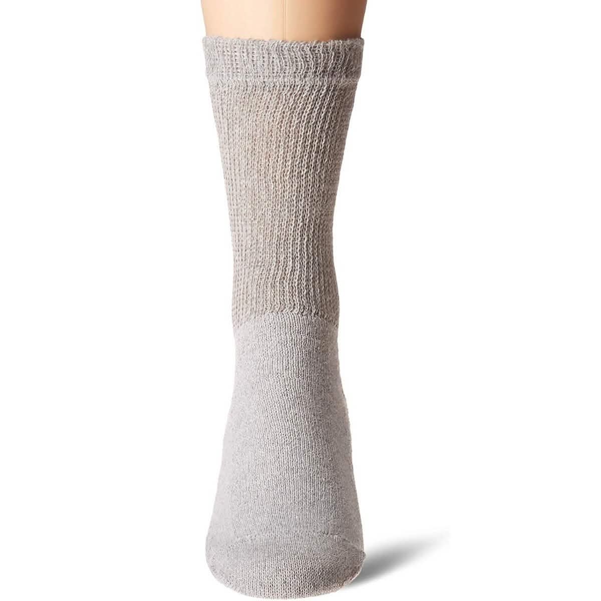 4-Pack: Comfortable Non-Binding Diabetic Crew Socks Women's Apparel - DailySale