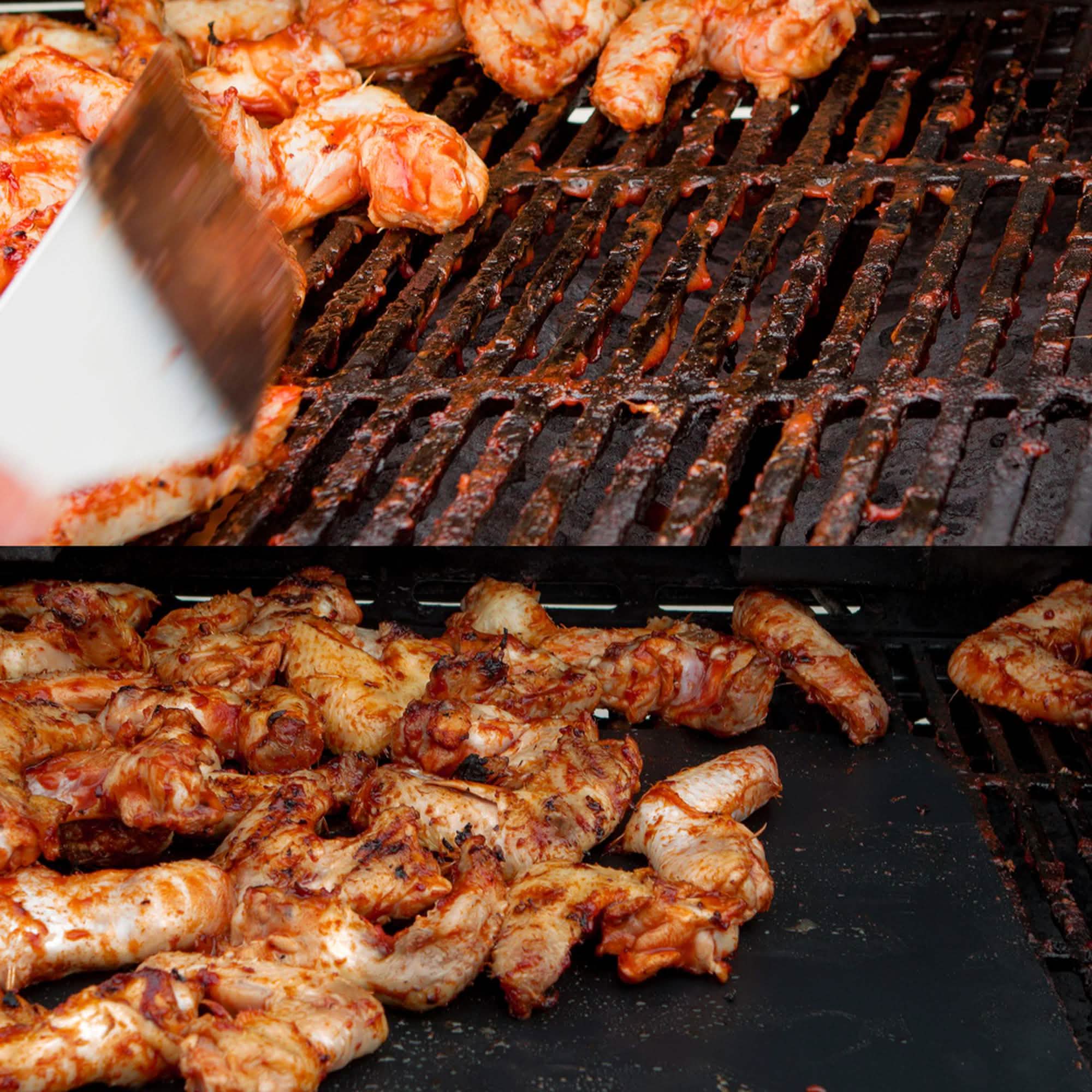 4-Pack: Den Haven BBQ Grill Mats Non-Stick Grilling Kitchen & Dining - DailySale