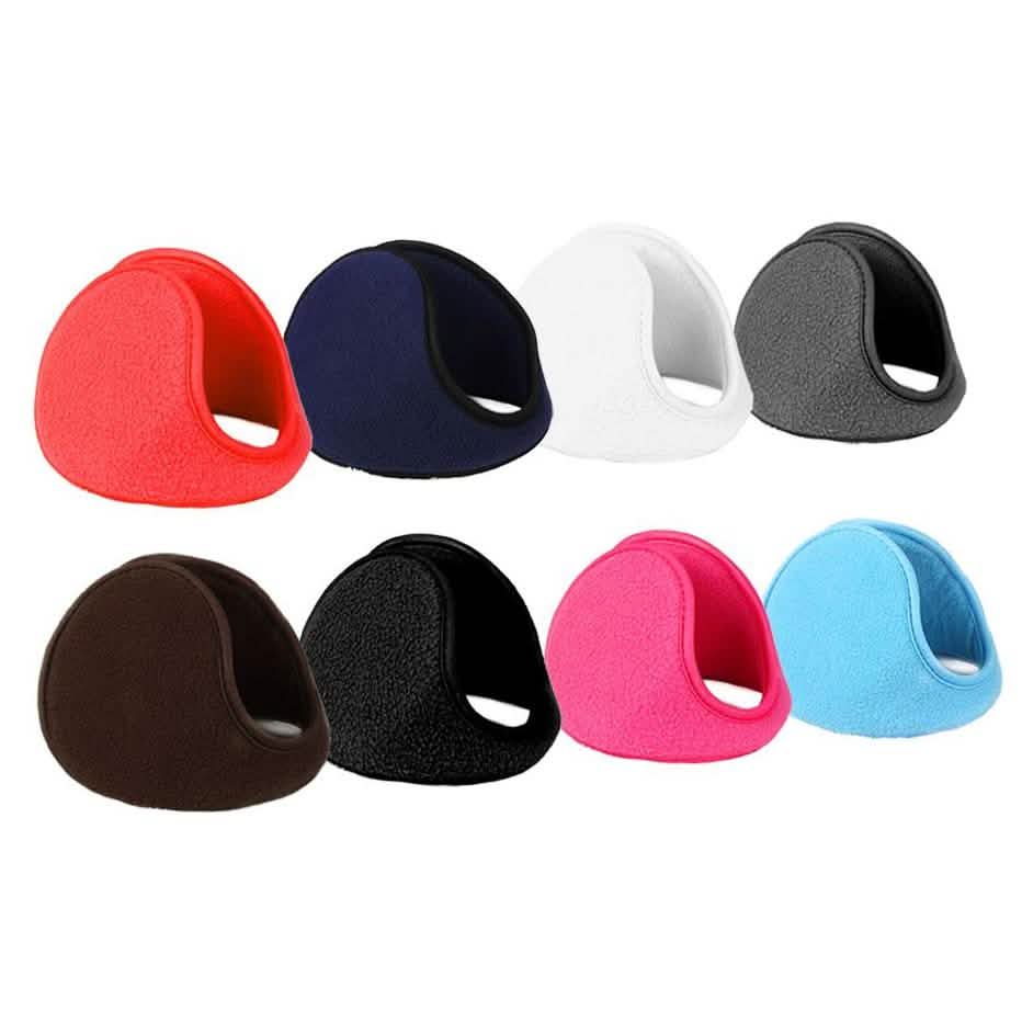 4-Pack: Foldable, Soft and Warm Fleece Earmuffs Men's Apparel - DailySale