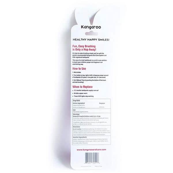 4-Pack: Kangaroo Kids Pre-Filled Toothbrush Beauty & Personal Care - DailySale