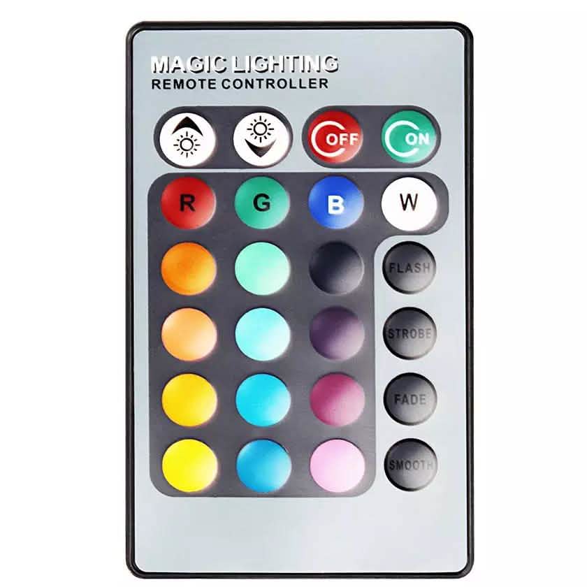 4-Pack: Magic Light LED Light Bulb (E27 3W) with Remote - 16 Colors Indoor Lighting - DailySale