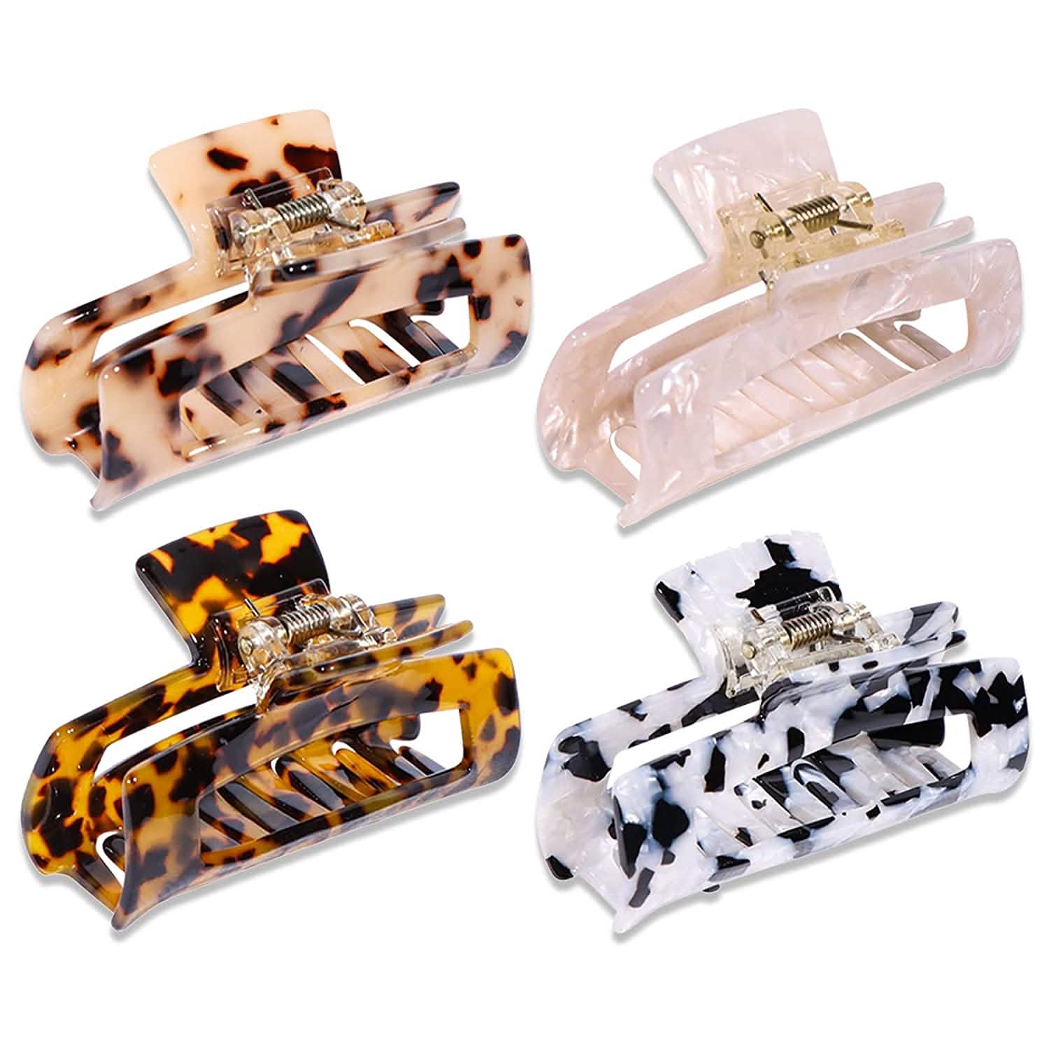 4-Pack: MagicSky Hair Claw Clips Beauty & Personal Care - DailySale