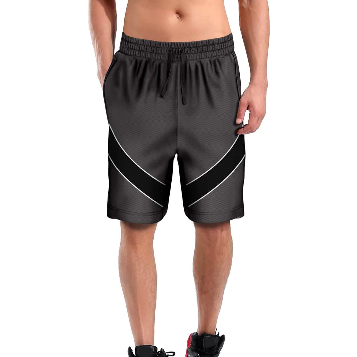 4-Pack: Men's Active Moisture-Wicking Mesh Performance Shorts Men's Bottoms - DailySale