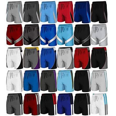 4-Pack: Men's Active Moisture-Wicking Mesh Performance Shorts Men's Bottoms - DailySale