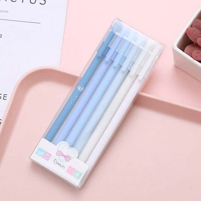 4-Pack: Morandi Color Gel Pen Kawaii Office School Student Stationery Supplies Arts & Crafts - DailySale