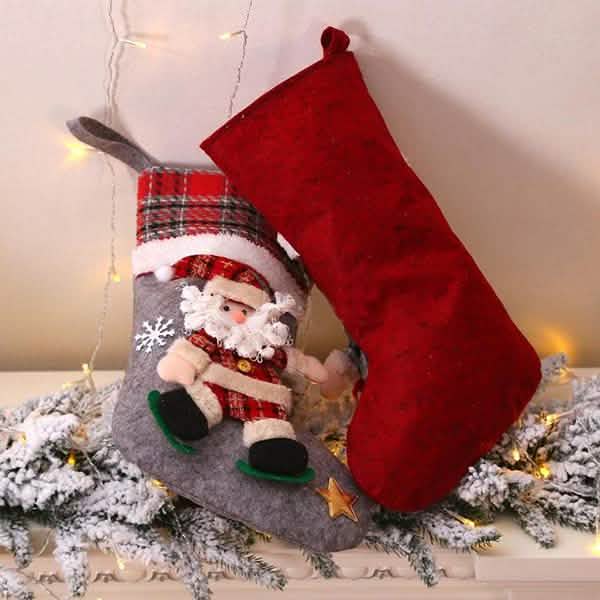 4-Pack: New Style Creative Doll Christmas Socks Holiday Decor & Apparel - DailySale