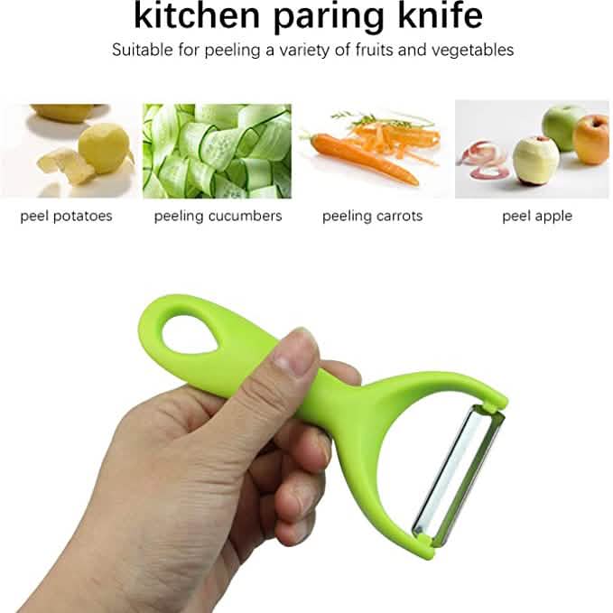 4-Pack: Original Vegetable Fruit Peeler with Stainless Steel Blade Kitchen Tools & Gadgets - DailySale